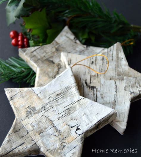 How To Make Birch Bark Ornaments The Easy Way Birch Bark Crafts