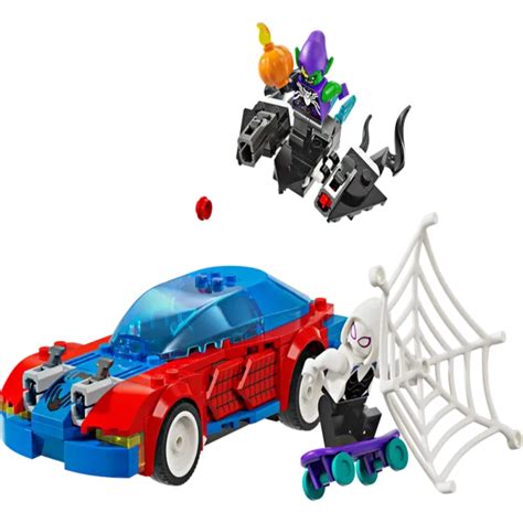 Lego 76279 Marvel Spider Man Race Car And Venom Green Goblin 227 Piece — Toycra