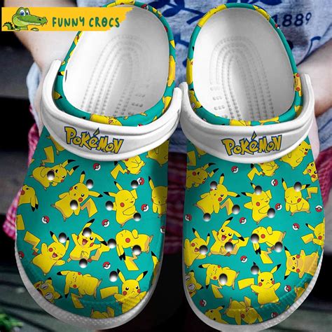 Pokemon Pikachu Crocs Discover Comfort And Style Clog Shoes With