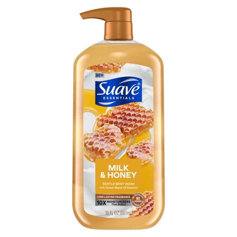 Dropship Suave Essentials Gentle Body Wash Milk Honey 30 Oz To Sell