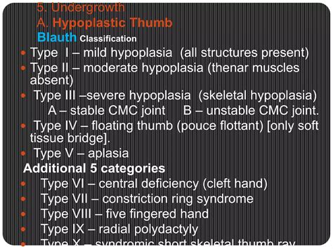 Congenital Hand Anomalies Ppt