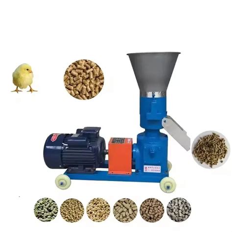 Animal Poultry Cattle Chicken Fish Feed Pellet Making Machine Floating