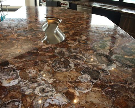 Petrified Wood Countertop | Houzz