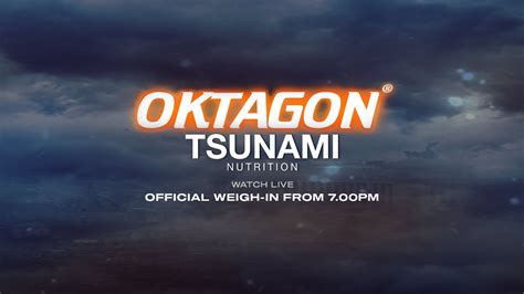 Official Weigh In Oktagon Tsunami Roma YouTube