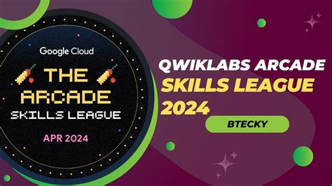 Google Cloud Qwiklabs Arcade Skills League New Arcade Event Swags