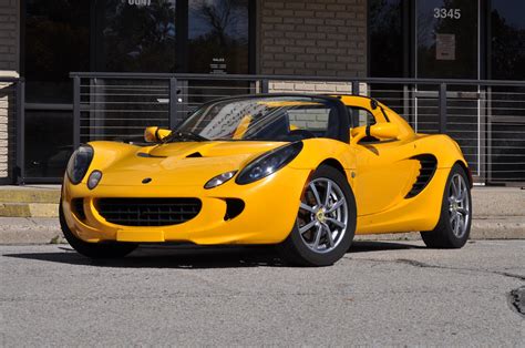 2006 Lotus Elise NA Solar Yellow Over Black Leather 37K Actual