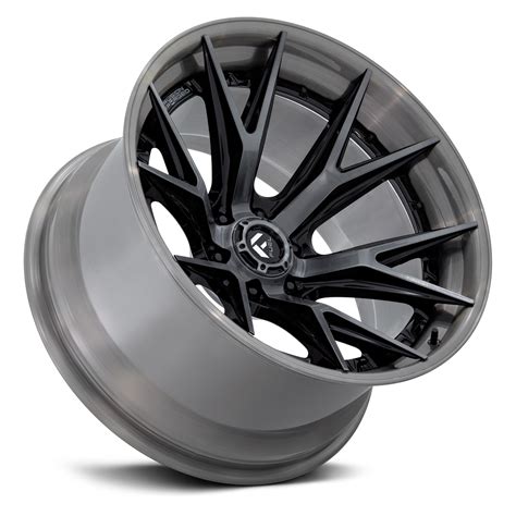 Fuel Fusion Forged® Fc402 Catalyst Wheels Gloss Black Brushed Dark Tint Rims Fc402bt20906301