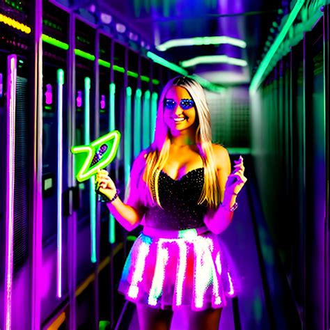 D Vivid Colors Very Detailed Hot Blonde Babe In