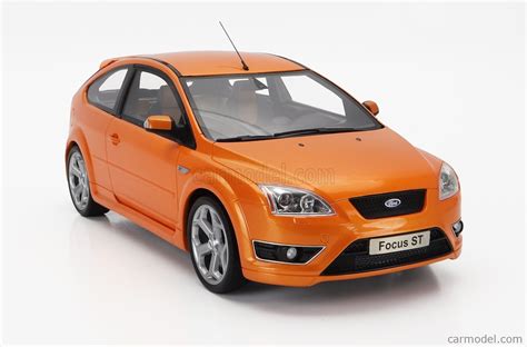 Otto Mobile Ot961 Scale 1 18 Ford England Focus Mkii St 2 5 2006 Orange Met