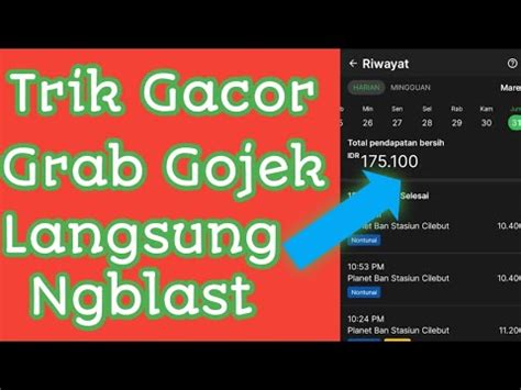 Trik Gacor Gojek Grab Langsung Ngblast Youtube