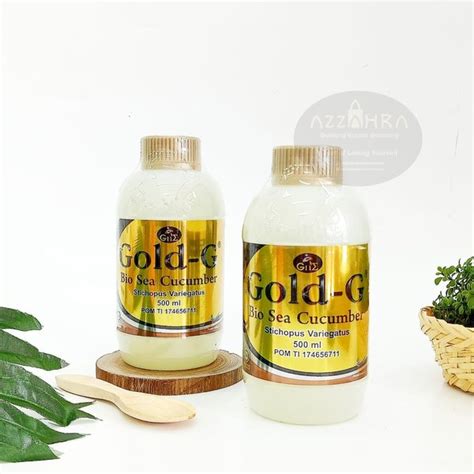 Jual Gold G Gold Gamat Jelly Gamat Bio Sea Cucumber Mili Di