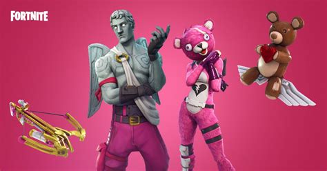 Fortnite Gets Valentines Day Crossbow With Unlimited Ammo Valentines Skins In Next Patch Vg247