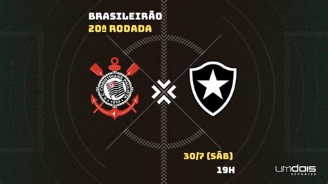 Corinthians x Botafogo onde assistir ao vivo escalações e arbitragem