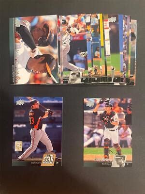 Upper Deck Baltimore Orioles Team Set Cards Justin Turner Rc Ebay