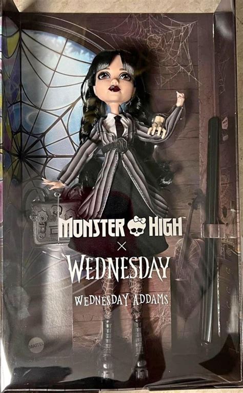 Monster High Wednesday Netflix Dolls 2024 Wednesday Addams Enid