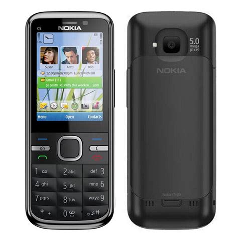 Refurbished Original Nokia C5 00 Unlocked 3G 5MP Camera WCDMA Mobile