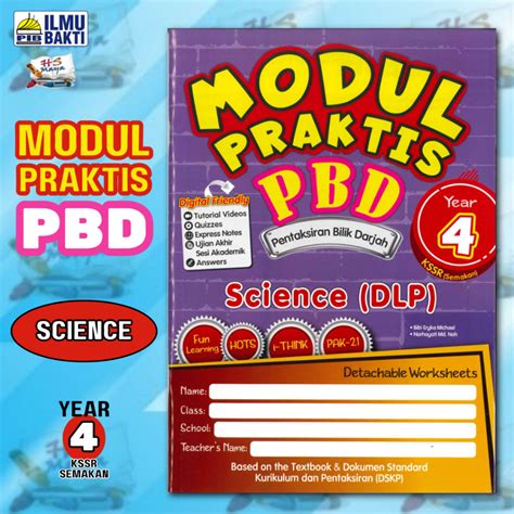 Buku Latihan Modul Praktis Pbd Science Year Dlp Kssr Semakan