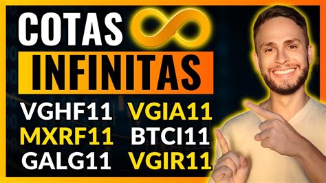 COMO GERAR COTAS INFINITAS FUNDOS IMOBILIARIOS VGHF11 MXRF11