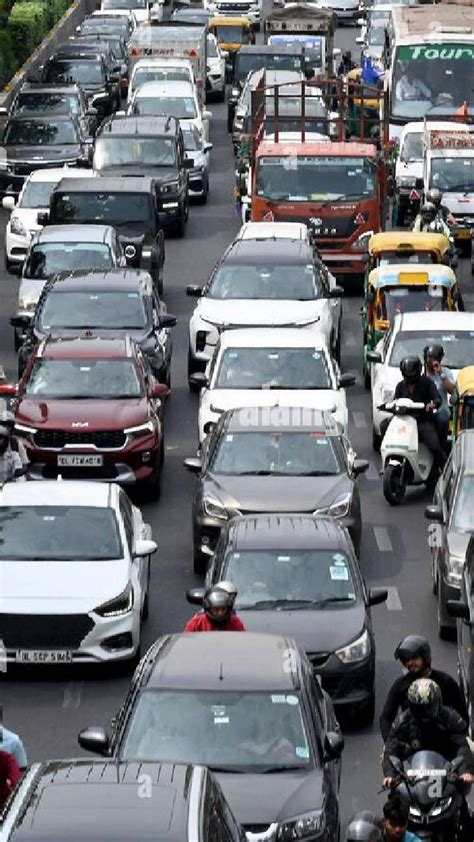 Delhi Rain 7 Routes To Avoid Amid Worst Traffic Jam