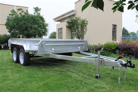 Australia X X X Galvanized Tandem Box Trailer With Cage China