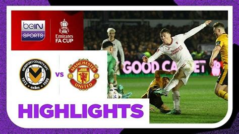 Newport vs Manchester United - Highlights | FA Cup 2023/24 | Vidio