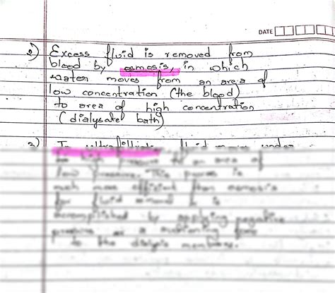 SOLUTION: Haemodialysis peritoneal dialysis and their difference 4