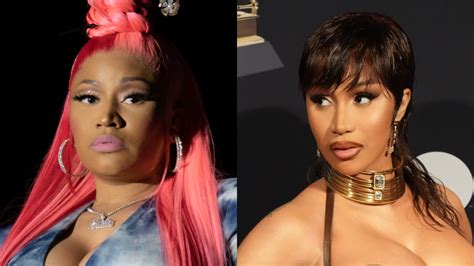 Nicki Minaj Applaudit Apparemment Aux Affirmations Des Fans De Cardi B