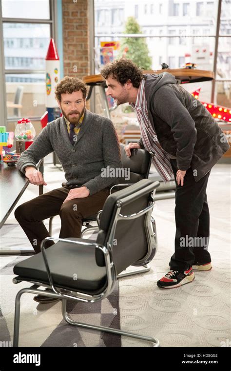 MEN AT WORK, (from left): Danny Masterson, David Krumholtz, 'Holy New ...