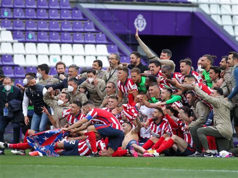 El Atl Tico De Madrid Se Proclama Campe N De Liga Tras Vencer Al Valladolid