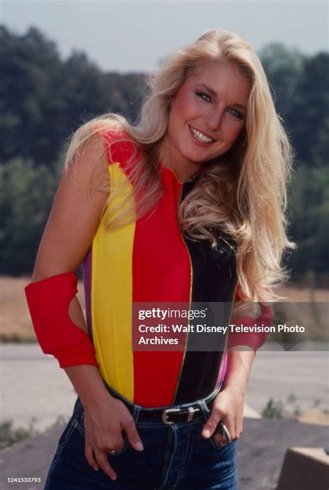 Heather Thomas Appearing In The Abc Tv Show Fall Guy News Photo