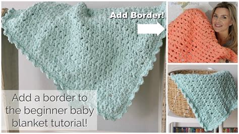 Crochet Edging For Baby Blanket Youtube - Michael Arntz