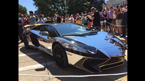 Team Salamone Lamborghini Aventador SV Unveiling And Revving YouTube