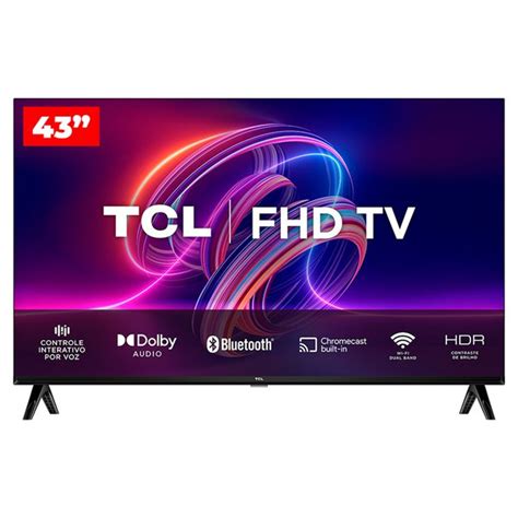 Smart TV TCL LED 43 Full HD S5400AF ANDROID TV Wi Fi E Bluetooth