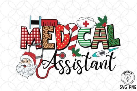 Medical Assistant Nurse SVG Sublimation Graphic By Mfreem Creative