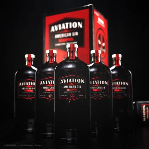 Aviation Gin To Release Limited Deadpool Wolverine Variants