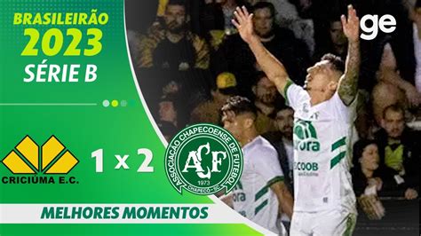 CriciÚma 1 X 2 Chapecoense Melhores Momentos 32ª Rodada BrasileirÃo