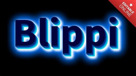 Blippi Text Effect Generator