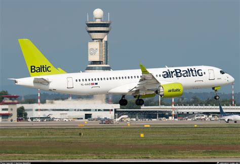 YL AAO Air Baltic Airbus A220 300 BD 500 1A11 Photo By Gianluca