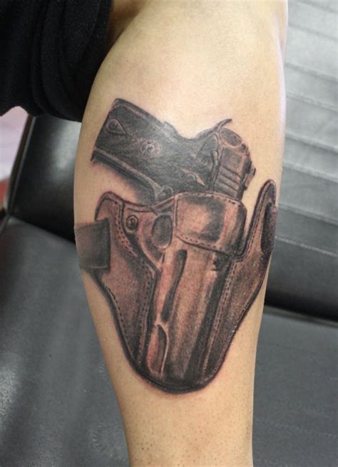 Gun Tattoos for Men - Ideas and Inspiration for Guys