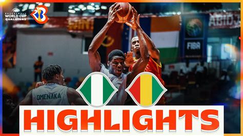 Ngr Gui Basketball Highlights Fibawc Qualifiers Youtube