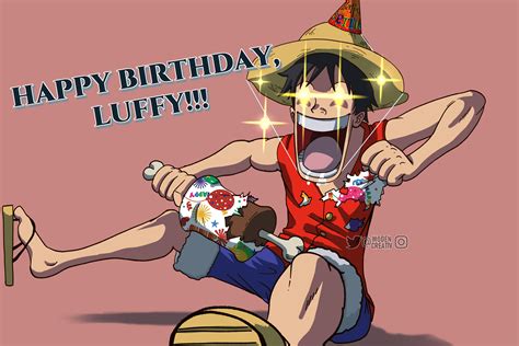 Happy Birthday Luffy Ronepiece