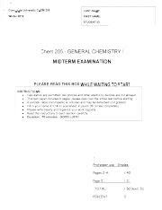 Chem W Midterm Solutions Pdf Course Hero