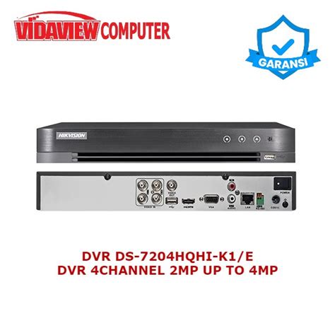 Jual Dvr Hikvision Ds Hqhi M E Channel Mp Up To Mp Shopee