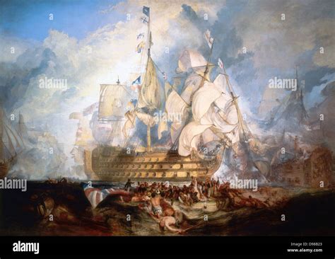 Battle of trafalgar turner hi-res stock photography and images - Alamy