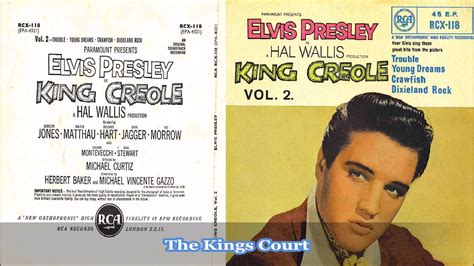 Elvis Presley King Creole Vol 2 Original E P Vinyl 1958 YouTube