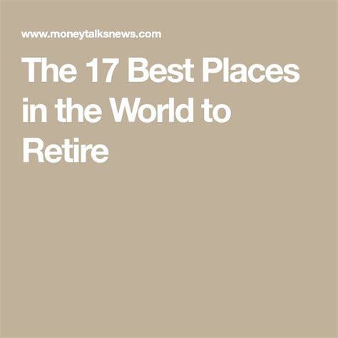 The 17 Best Places In The World To Retire Best Places To Retire Retirement International Living