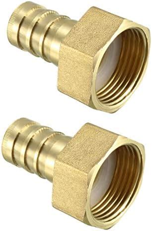 Sourcing Map Brass Barb Hose Fitting Connector Adapter 19mm Barbed X G3