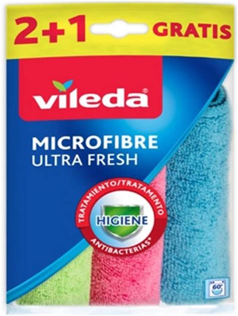 Vileda Microvezeldoek Wipe Ultra Fresh Set Van 3 Stuks Bol