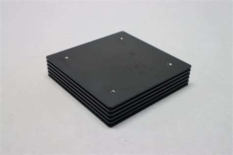 Series Custom Black Oxidation Aluminum Extruded Heat Sink Aluminum