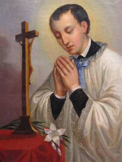 Today Christians Celebrate Feast Of St Aloysius Gonzaga Patron